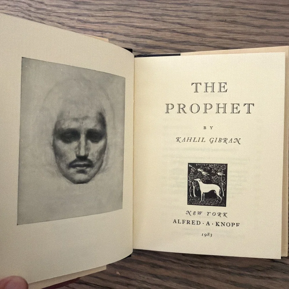 The Prophet Kahlil Gibran Pocket Edition Book HCDJ Spiritual Fiction
